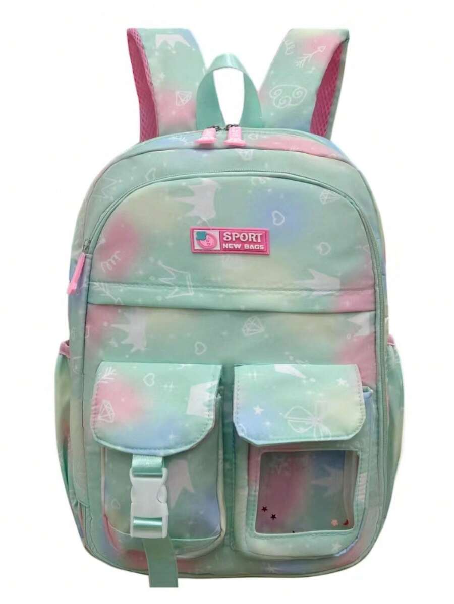 Kids Backpacks - 綠色 - 查看 1