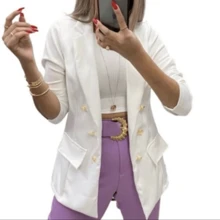 Women Coats - trắng - Xem 2