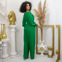 Women Jumpsuits - màu xanh lá - Xem 3