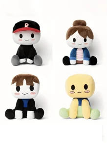 超可愛的棒球角色玩偶，動畫遊戲周邊角色生日派對和家居裝飾 - 柔軟的毛絨玩具非常適合作為聖誕禮物 - 絕佳選擇，適合抱抱玩樂！毛絨玩偶，生日禮物，派對禮物