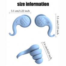 1pair Super Soundproof Sleeping & Noise Reduction Earplugs, Ultra-Silent Noise-Canceling Earplugs, Special Earplugs For Sleep & Earplugs For School Students, Adult Noise Canceling ArtifactFor Bedroom,Travel,Office,School