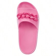 EVVA HIT Women Flip-Flops - Hot Pink - View 5