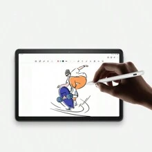 1 支白色通用手写笔兼容三星 Galaxy Tab S7 S9 FE S8 Plus 11 12.4 英寸 Tab S8 S9 Ultra 14.6 平板电脑笔可充电兼容 Galaxy Tab A9 Plus A9+ A8 S6 Lite 屏幕触摸绘图笔铅笔 - 白色 - 查看 3