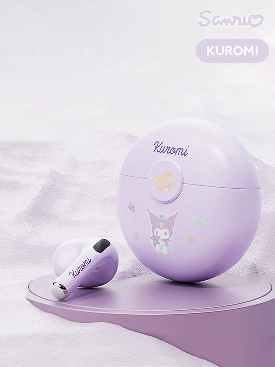 Sanrio/SANRIO YP19 KUROMI Bluetooth Earphones, Half InEar HiFi High