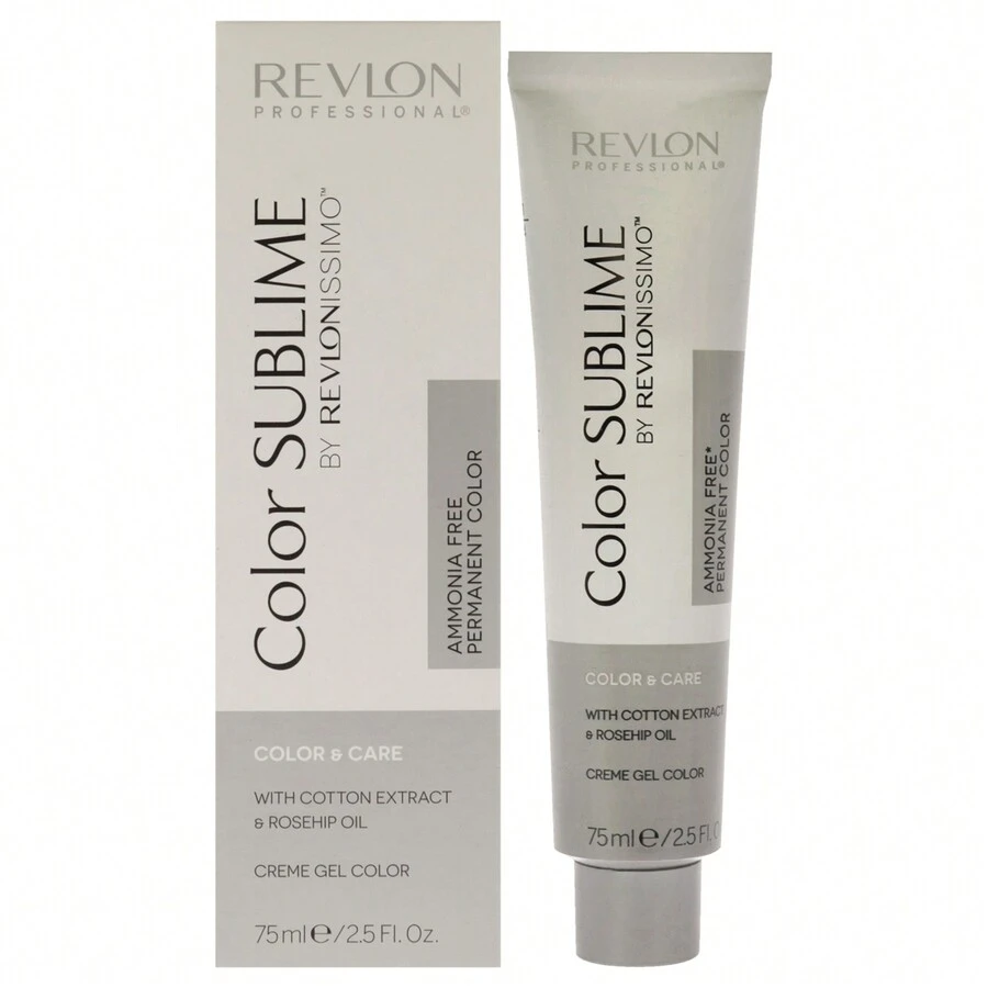 Issimo Color  - 7.1 Medium Ash Blonde By Revlon For Unisex - 2.5 Oz Hair Color - Bạc - Xem 1