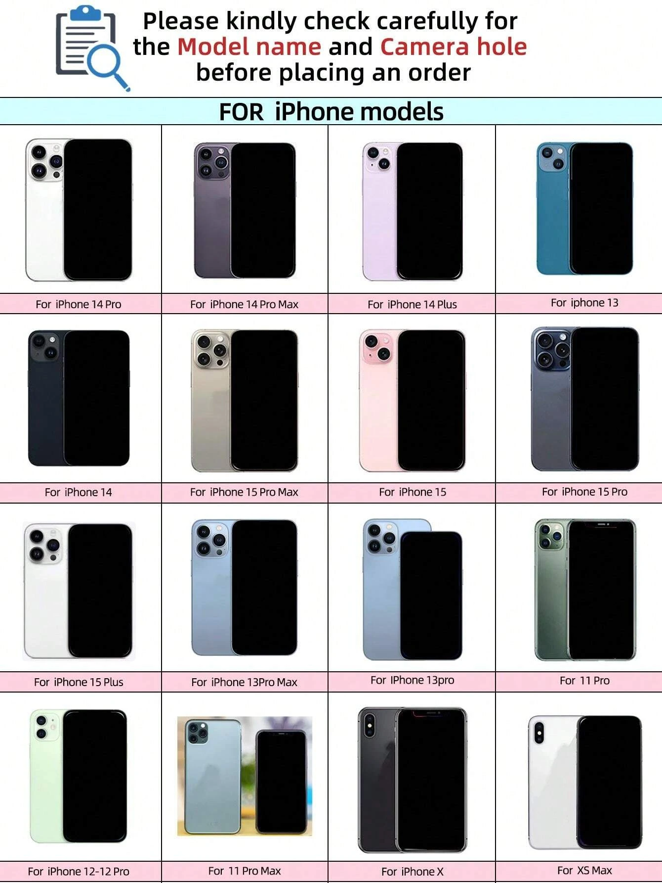 Custodia In Pelle Con Cordino E Portafogli Per IPhone 15, 14, 13, 12 Pro Max