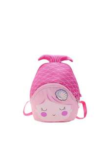 Mochila diseñada para niñas con diseño de sirena - A - Ver 11