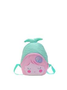 Mochila diseñada para niñas con diseño de sirena - A - Ver 9