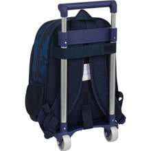 DC Comics BACKPACK WITH TROLLEY 705 BATMAN "LEGENDARY" - Officially Licensed Backpack With Trolley - Practical And Versatile Backpack - Resistant And Durable Backpack - Modern And Functional Design - Multicolor - View 3