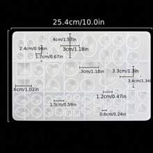 1 Máy Tính Thời Gian Đá Quý Khuôn Silicon Cho Trang Sức Bông Tai Mặt Dây Chuyền Bộ Dụng Cụ UV Nhựa Dính Mặt Dây Chuyền Nữ Trang Sức Đúc Khuôn Silicon thủ Công - Khuôn đá quý - Xem 3