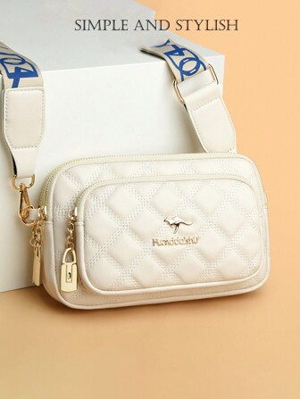 Fashionable Small Shoulder Bag, Minimalist Multi-Functional Zippered Crossbody Bag, Outdoor Mobile Phone Pouch For Women
