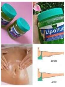 Liporub 3 PZ Reafirmante Reductor de medidas y papada - Verde - Ver 2