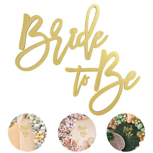 Bride To Be Sign For Backdrop Wooden Bridal Shower Sign For Arch Bachelorette Engagement Wedding Bridal Shower Wedding Party Favors Hen Party Supplies