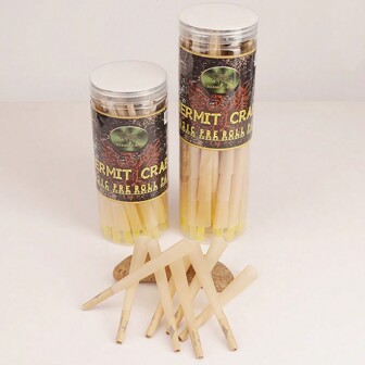 50 piezas, 100 piezas, Papel de fumar, Conos preformados, Papel de cigarrillo y tubos, Papel de fumar en tubos Trumpet ultra y de combustión lenta, Accesorios para fumar, Regalo del Día de San Valentín, Regalo de Año Nuevo, Útiles escolares