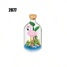 DIY玻璃罐動物積木裝飾禮物 - 彩色 - 查看 6