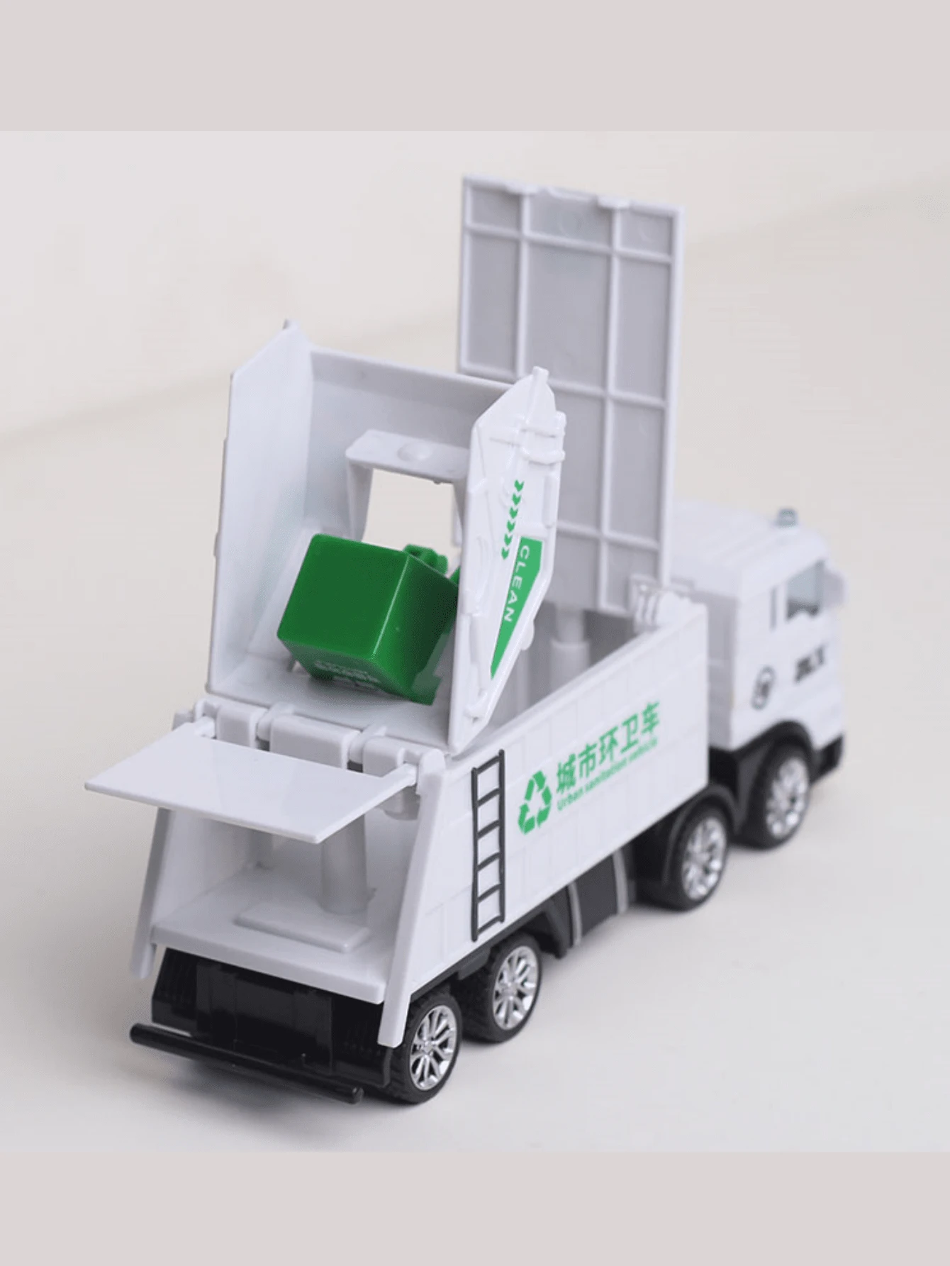 Garbage Truck Toys, Street Sweeper Toy Truck Recycling Garbage Truck