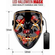 Party Masks - Yellow - View 2