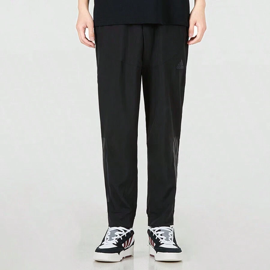 Adidas Men's 2026 New AEROREADY Training Fitness Sports Pants HF8985 - Black - View 1