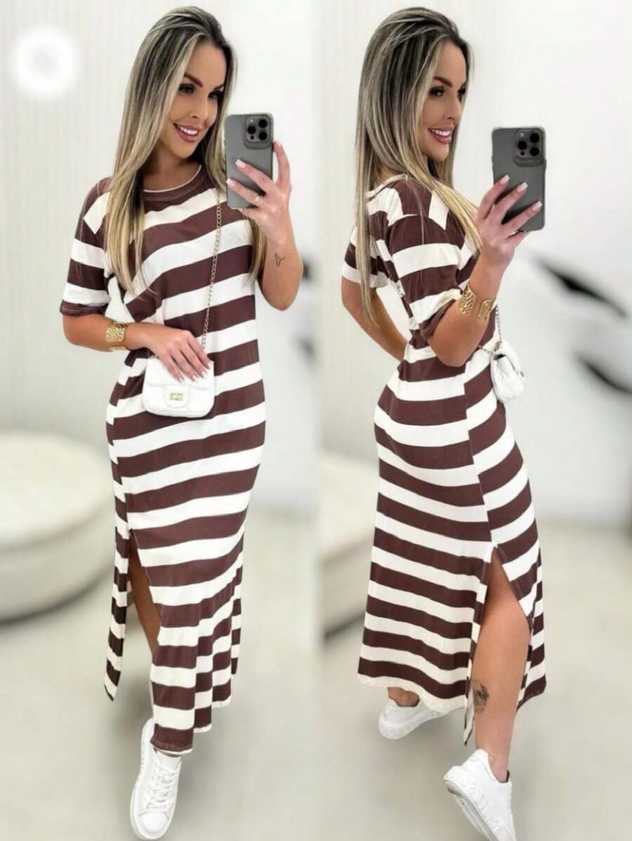 Women Dresses - Rỉ Nâu - Xem 1