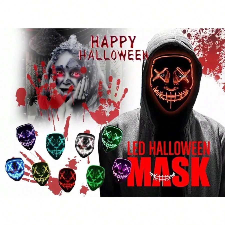 Party Masks - Red - View 1
