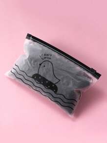 2000个/100个女士一次性弹性时尚发圈，不伤发马尾辫发圈，发绳，家居，护肤配件，头部饰品 - 黑色 - 查看 3