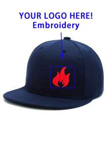 Customizable Embroidery Design Unisex Baseball Cap For Outdoor Activities