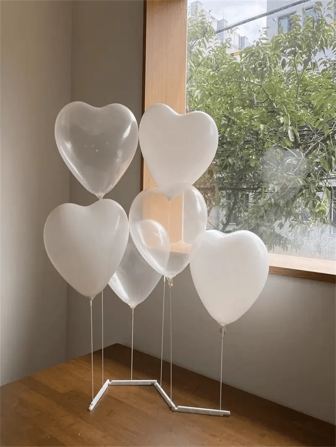1pc-2pcs Multifunctional Floating Balloon Table Decor, Perfect For Birthday Party, Valentine's Day, Wedding And More Occasions