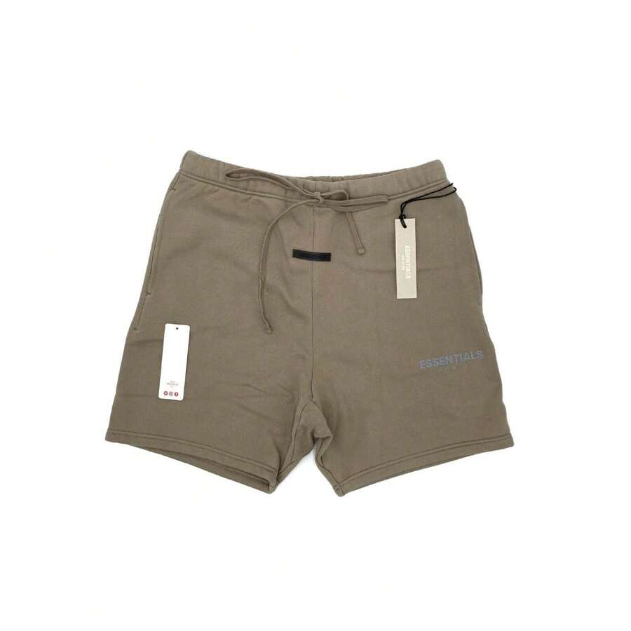Essentials Shorts Moss/Goat SS21 (160SP212010F) Men's Size S-M - Beige - View 1