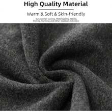 ROCKBROS Neck Gaiter, Winter Face Cover Windproof Neck Scarves For Men Women Soft Fleece Neck Warmer