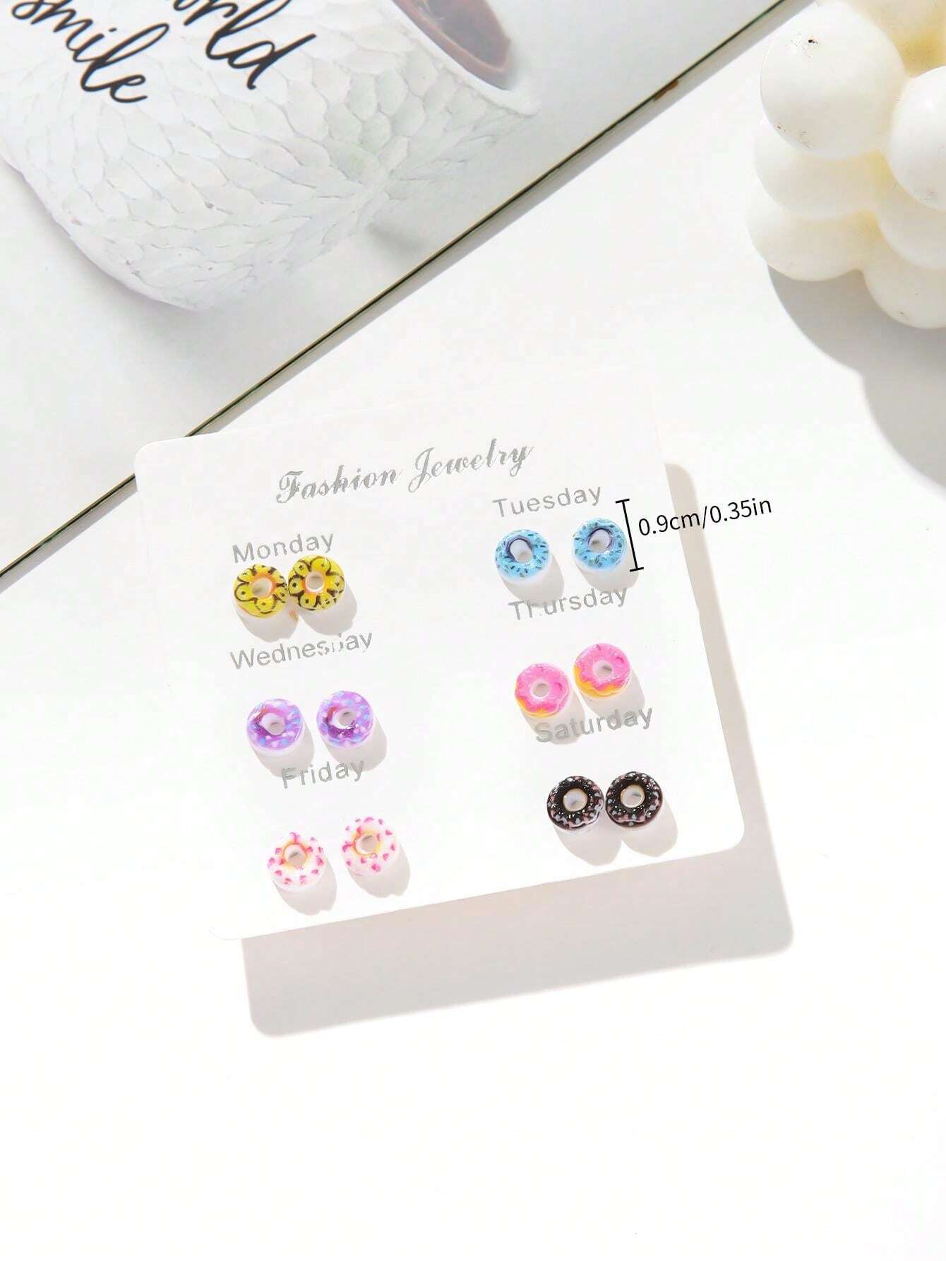Set Collana E Orecchini Con Perle Conchiglia Multicolori 8/10/12 Mm - 18 Pollici