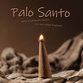 1 Box Of 10 Pcs. Handmade Palo Santo Tower Incense For Negative Energy Cleansing And Space Purification, Home Or Office Aromatherapy, Spa, Relaxation, Meditation, Yoga, Home Decor, Rendering The Ambience Of The Environment. Gifts Birthday Graduation Christmas Decorations Room Decor Christmas, Christmas Gifts