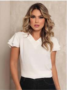 Women Blouses - trắng - Xem 1