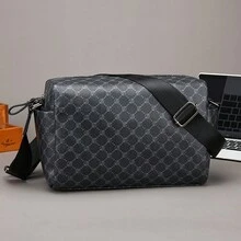 斜挎包 斜挎包 单肩包 方形包 多功能 防水 返校 学院 商务 旅行 PU 皮革 简约复古 商务 街头时尚 男士时尚 男生时尚 大学生时尚 男朋友礼物 大学包 父亲节礼物 夏季爸爸老款 男士斜挎包 男士包 斜挎包 侧包 学生文具 秋季邮差包 男士包 圆筒包 万圣节 圣诞节 - 黑色 - 查看 6