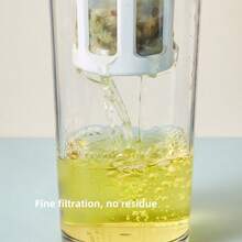 Máy pha cà phê/trà Cold Brew 1.1L, Bình đựng nước đá chịu nhiệt dung tích lớn dùng tại nhà có bộ lọc trà - Nhiều màu - Xem 10