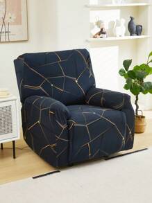 1PC Printed Recliner Sofa Cover Stretch Geometric Living Room Sofa Protective Cover Home Electric Armchair Cushion Cover