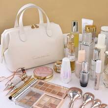 1 pièce Kit de rangement pour cosmétiques, sac de toilette de voyage de grande capacité, sac de maquillage. Sac de rangement pour cosmétiques portable de haute qualité, organisateur de toilette de voyage. Accessoires essentiels, cadeaux