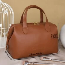 1 pièce Kit de rangement pour cosmétiques, sac de toilette de voyage de grande capacité, sac de maquillage. Sac de rangement pour cosmétiques portable de haute qualité, organisateur de toilette de voyage. Accessoires essentiels, cadeaux