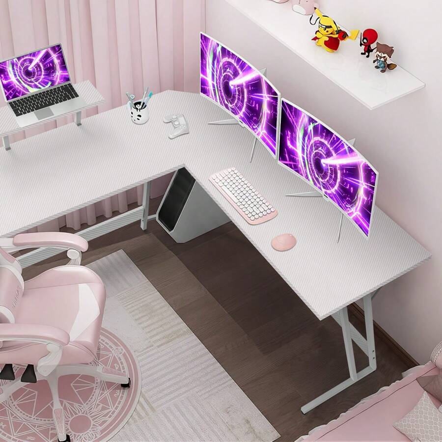 Desks & Workstations - White - View 1