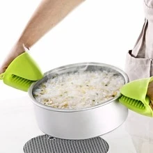 2pcs Random Color Heat Insulation Gloves For Kitchen, Oven, Microwave, Baking & Cooking - Multicolor - View 4