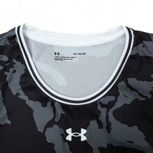 Under Armour Unisex Tops 2024 Summer New Basketball Jersey Sports Tee Sleeveless T-Shirt 24500110-001