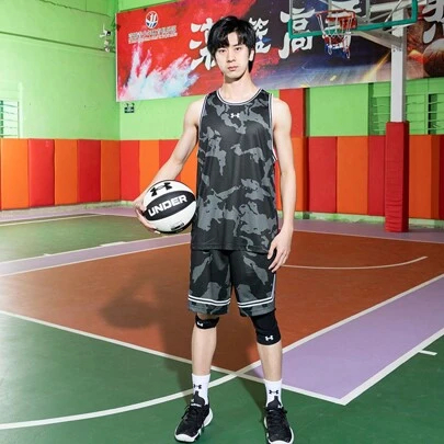 Under Armour 男女通用无袖篮球服，2026 夏季新款，24500110-001