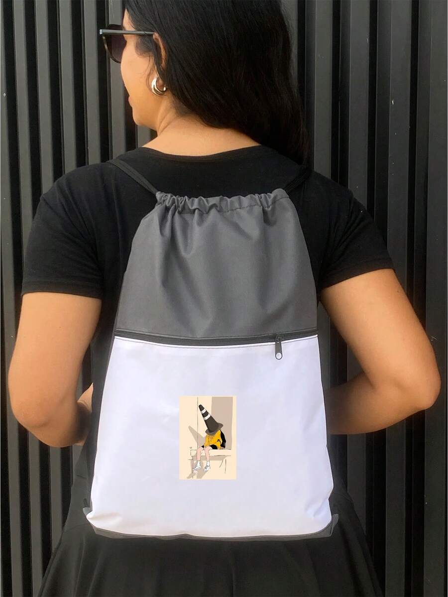 Men Functional Backpacks - trắng - Xem 1
