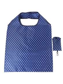 1pc Reusable Shopping Tote Shopping , Large Capacity Polyester Portable Folding For Travel ,Makeup ,Cosmetic ,Vacation Organizer,Large Capacity Makeup Organizer Makeup Case, For Lipstick, Brush, Skincare, Mobile Phone, Coin, Small Items, For Home,Gift,Vacation And Festival Halloween Christmas Multifunctional Use,Boho Vibes