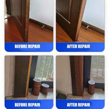 1捲5.7cm×4.57m木紋高黏性膠帶，自粘木紋抗霉防水膠帶，適用於家具裝飾，地板補強