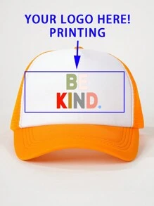 Customized Alphabet Patchwork Baseball Cap For Men & Women, Suitable For Outdoor Activities, Truck Drivers, Etc.