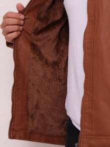 Men Jackets & Coats - 駝色 - 查看 9