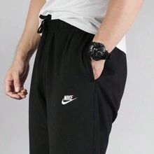 耐克男士2026新款训练运动裤，健身休闲锥形裤 BV2680-010 - 黑色 - 查看 3