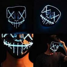 Party Masks - Ice Blue - View 4