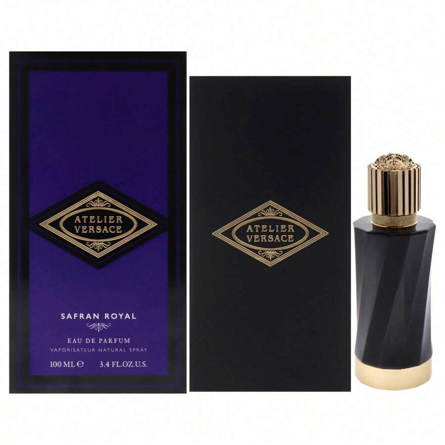 Versace Atelier Safran Royal For Men - 3.4 Oz EDP Spray - Clear - View 1