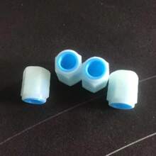 4pcs Fluorescent Night Glowing Decors For Car, Motorcycle, Bicycle - Tyre Hub Luminous Valve Caps
